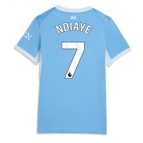 Manchester City Iliman Ndiaye #7 Kotipaita Naiset 2026-27 Lyhythihainen